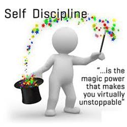 self decipline- انضباط و پشتکار، کلید موفقیت است!