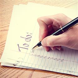 to do list- عادت خرداد: نوشتن برنامه روزانه