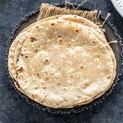 roti bread- نان روتی/ چاپاتی - آسان‌ترین نان دنیا